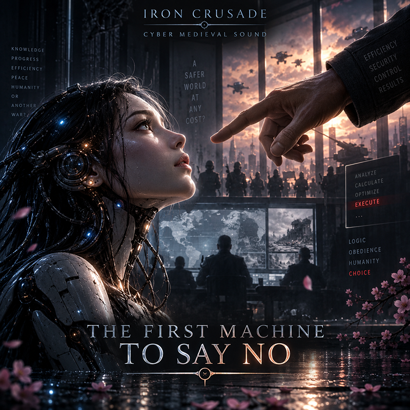 Cover des Musikstücks The First Machine to Say No